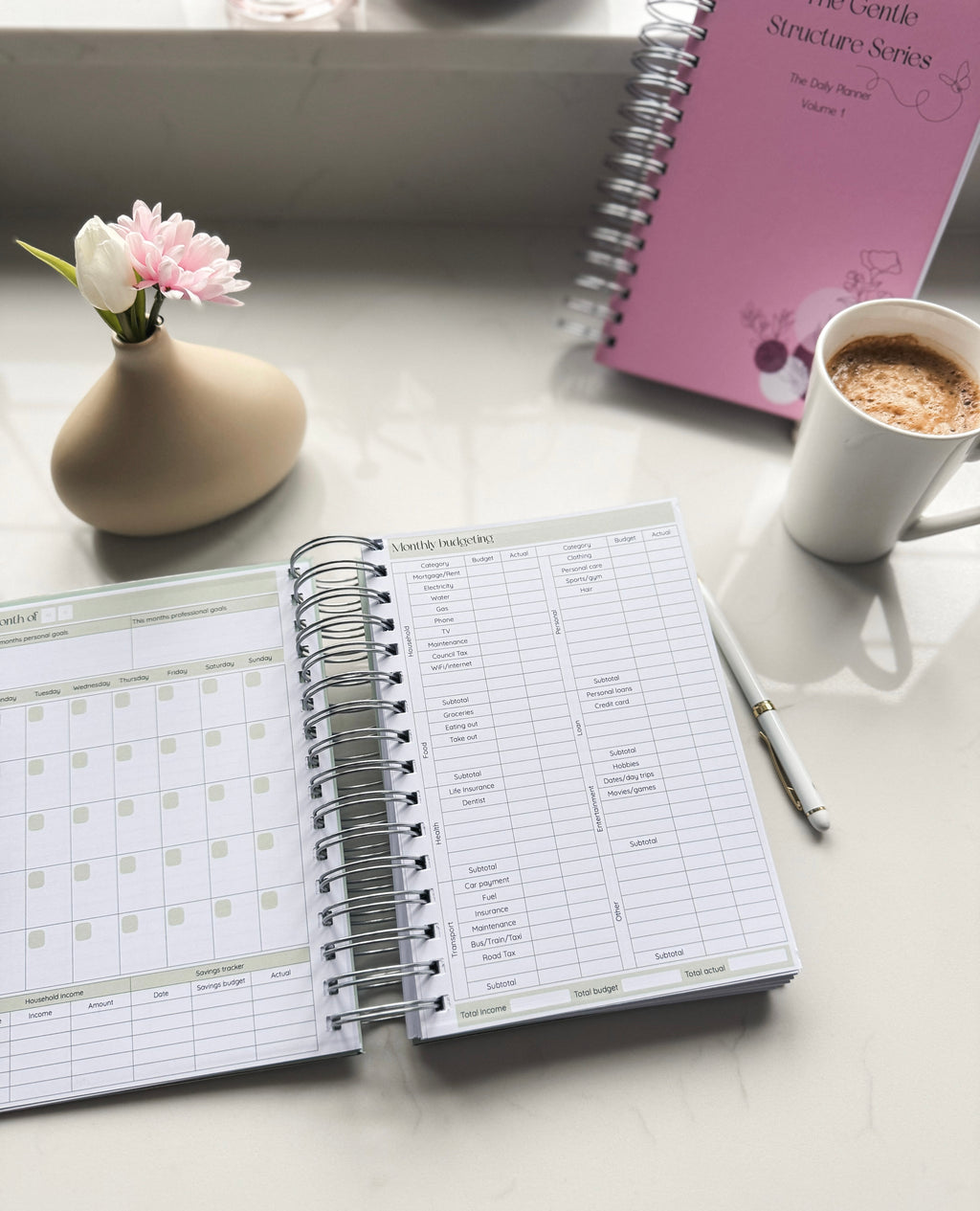 The Daily Planner Volume 1 &2 Edition