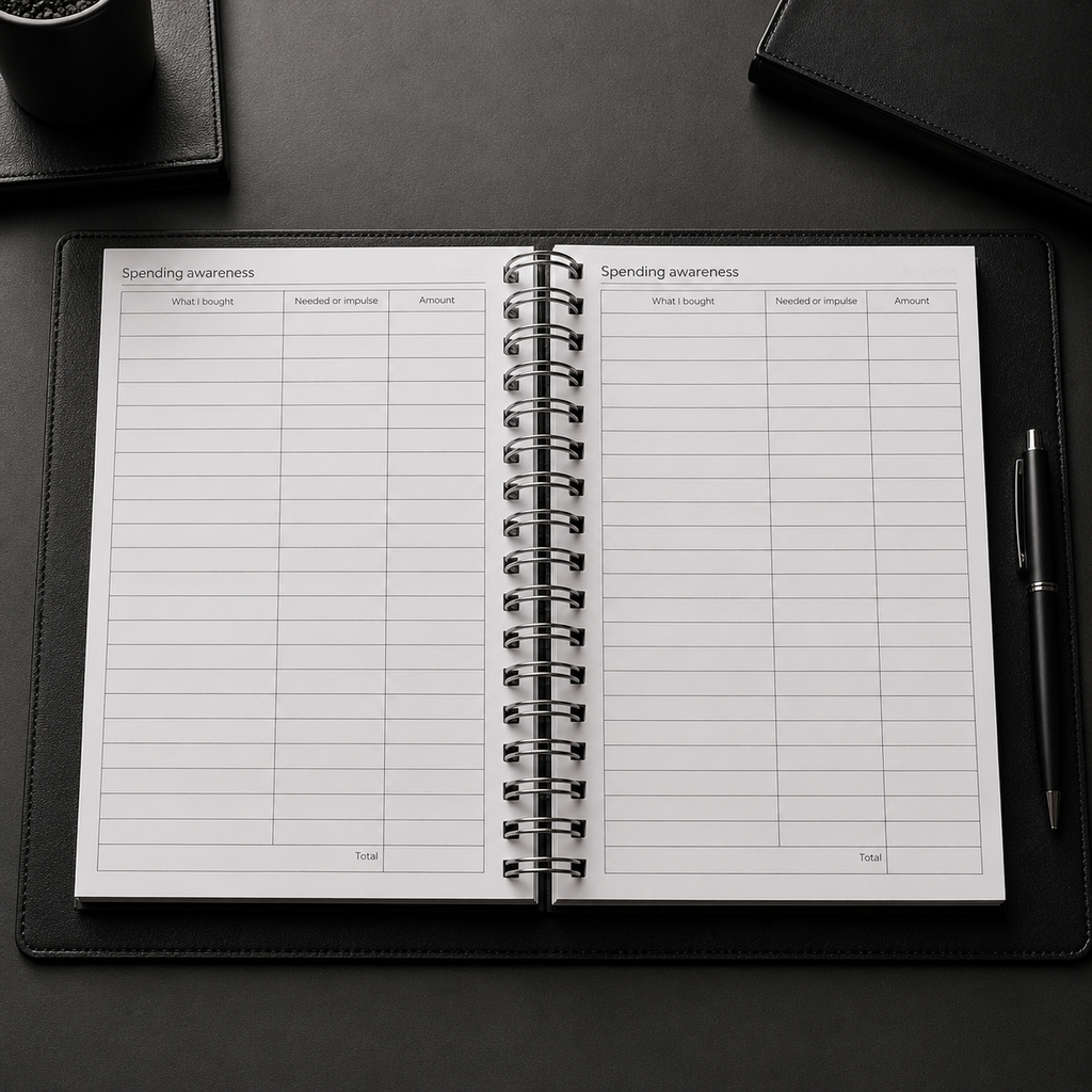 The Reset Daily Planner - Black
